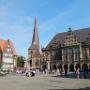 Onze eerste blik op de Altstadt van Bremen. 