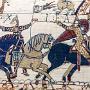 Details uit het verhaal over Willem de Veroveraar en de slag bij Hastings.