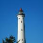 De vuurtoren was al vanaf een grote afstand te zien (maar dat is zijn doel dan ook).