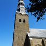 Aangekomen in Hindeloopen. Fietsen bij de kerk geparkeerd, zijn ze altijd makkelijk terug te vinden. 