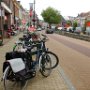 Op de fiets naar Bolsward, een rit van 3,3 kilometer.